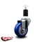 Service Caster 3.5'' Blue Poly Wheel Swivel 1-1/2'' Expanding Stem Caster SCC-EX20S3514-PPUB-BLUE-112 - alternate 4
